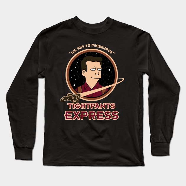 Tightpants Express Long Sleeve T-Shirt by beware1984